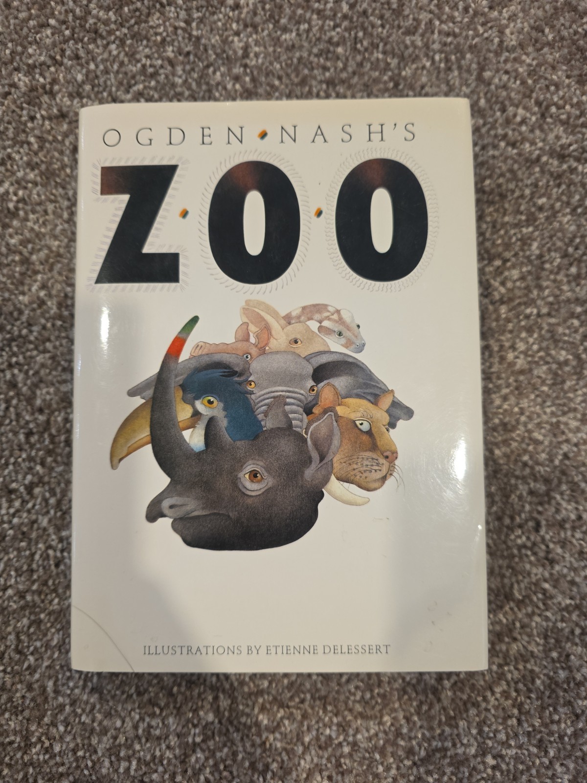 Ogden Nash’s Zoo by Ogden Nash HC First Edition/Print VG 1987