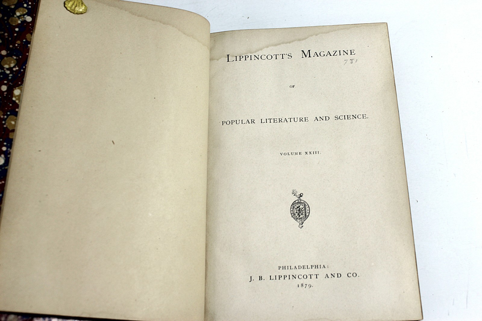 Lippincott’s Magazine of Popular Literature and Science 1879 Illustrated