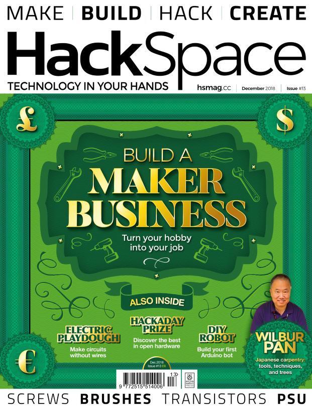 HACK SPACE MAGAZINE 55 Choice Issue Collection On USB Flash Drive