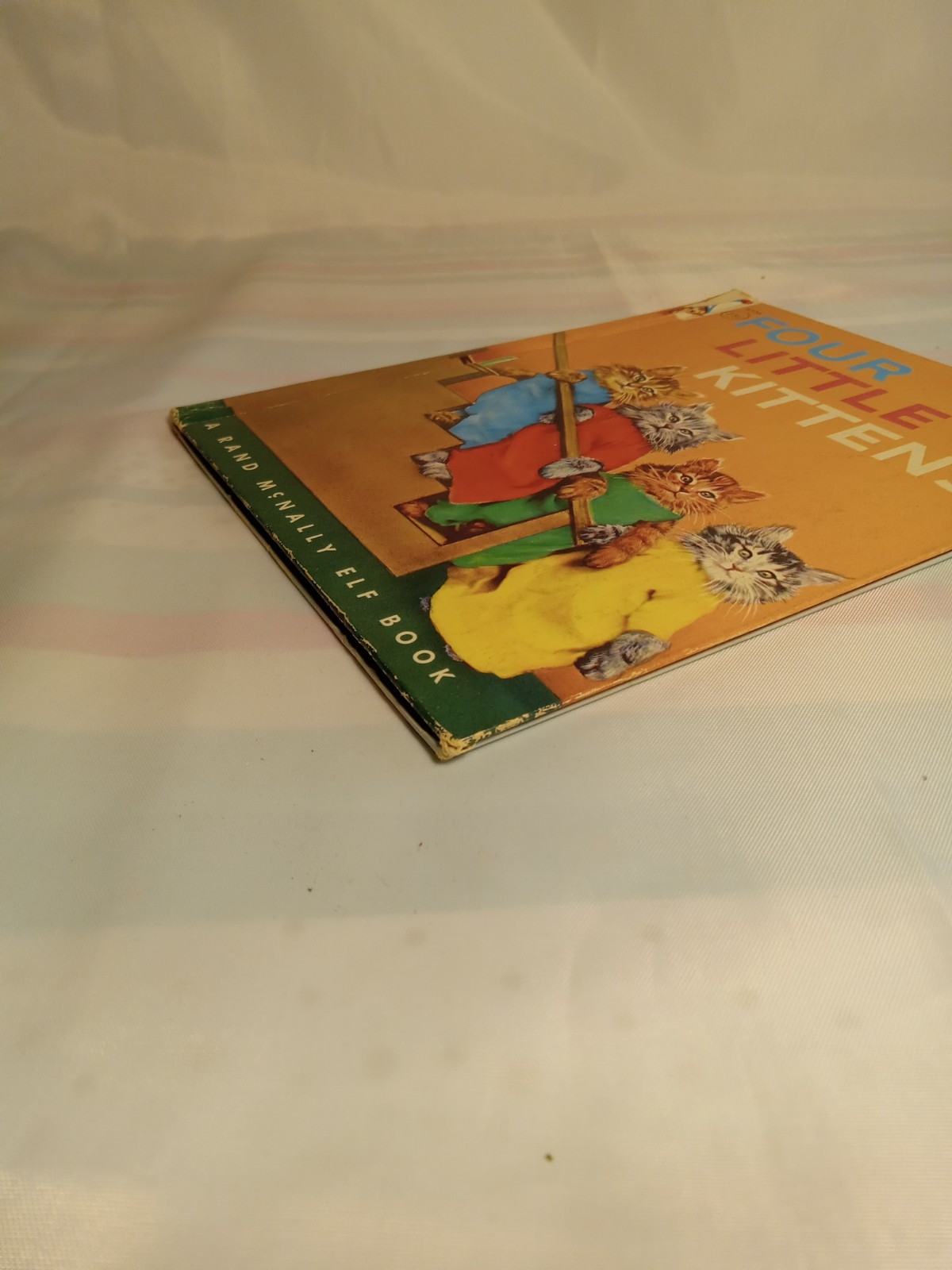 Four Little Kittens – Vintage 1957 Rand McNally Elf Book HB
