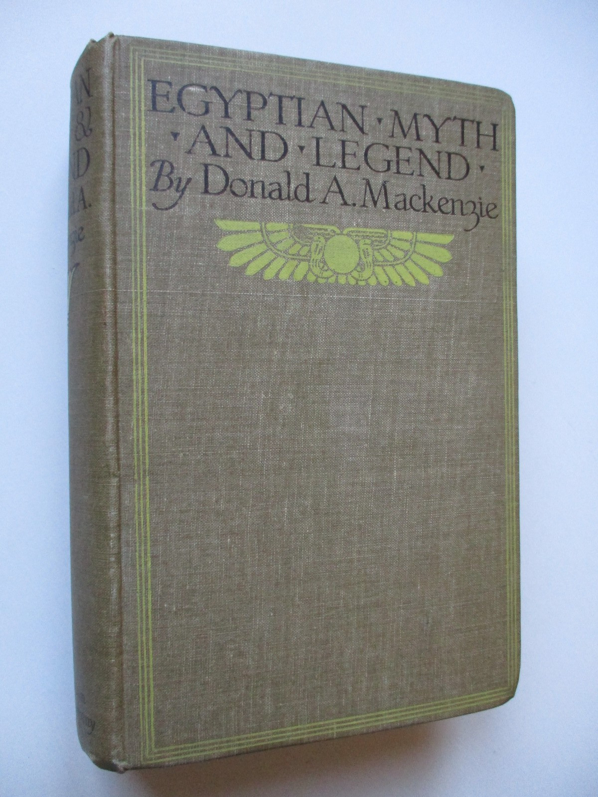 C1920? EGYPTIAN MYTH AND LEGEND Donald Mackenzie GRESHAM PUBLISHING Egypt ILLS
