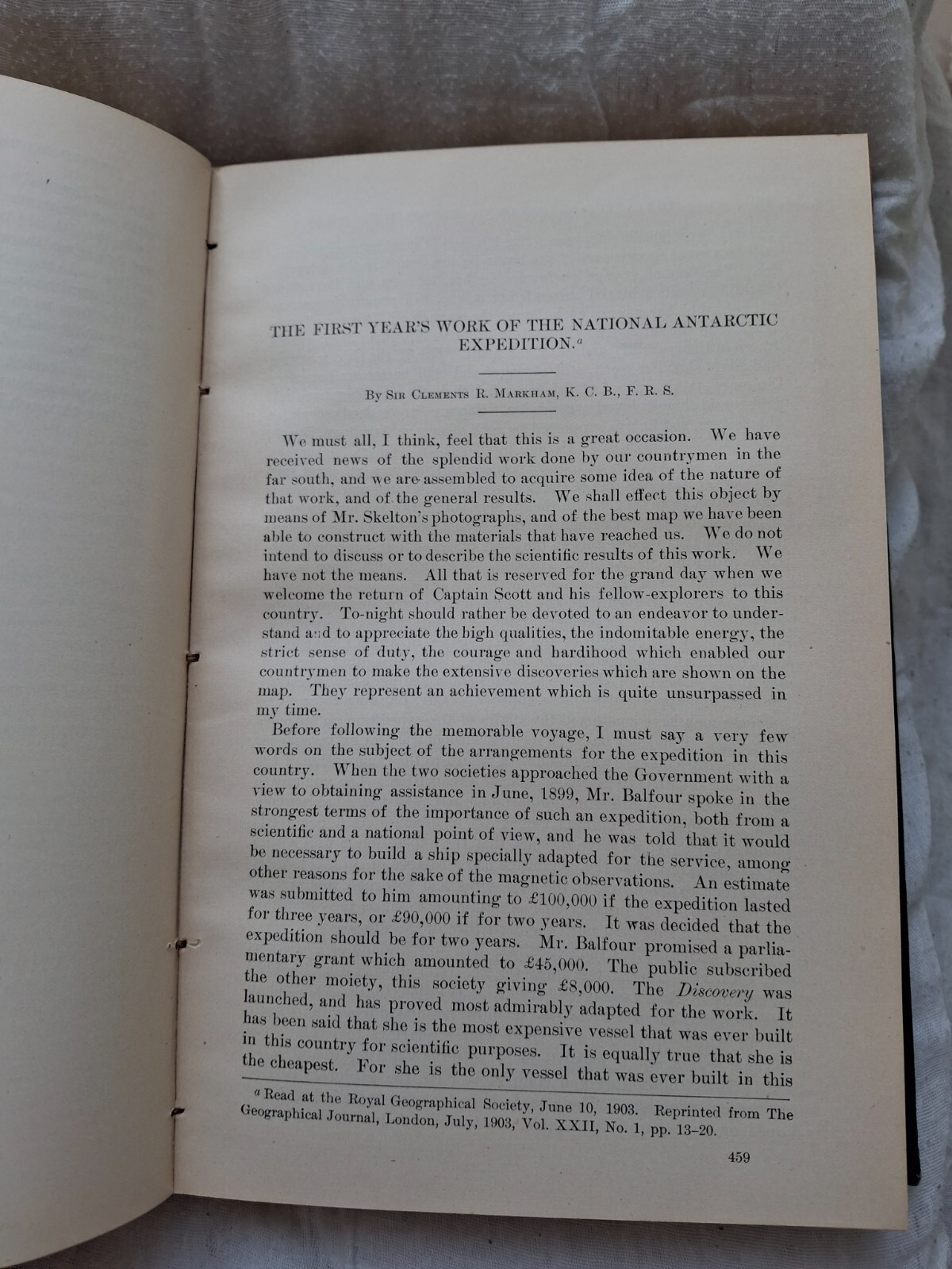 Smithsonian Institution Report 1903 Arctic & Antarctic Exploration Maps Peary