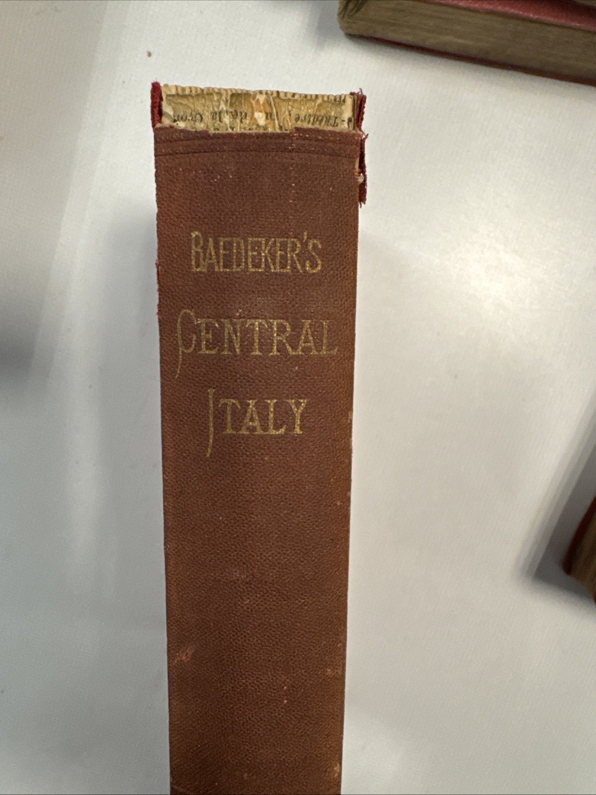 Lot of 11 Vintage Baedeker Travel Guides (1894 – 1913)