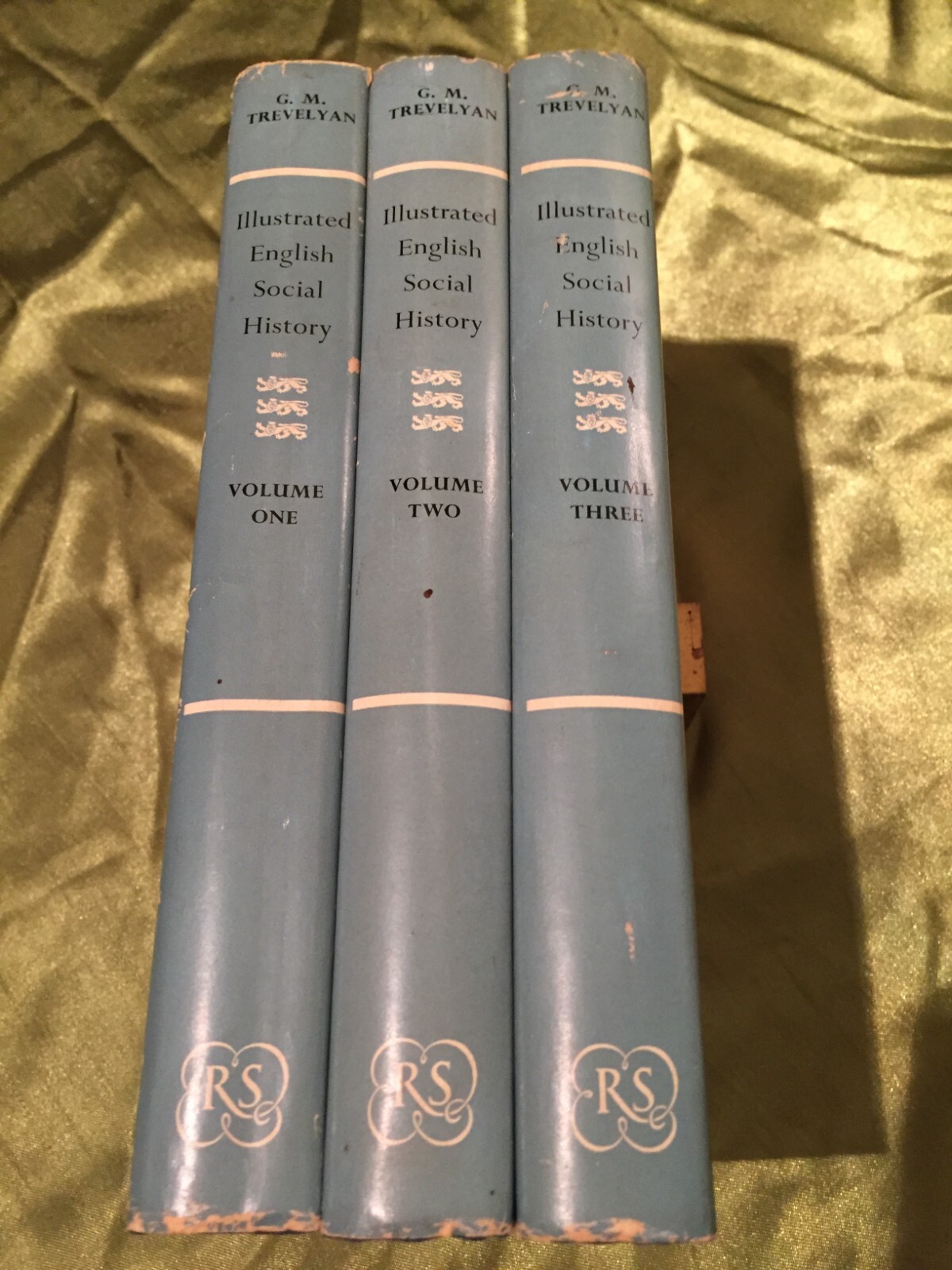 G. M. TREVELYAN Illustrated English Social History [3 Vols] REPRINT SOCIETY 1963