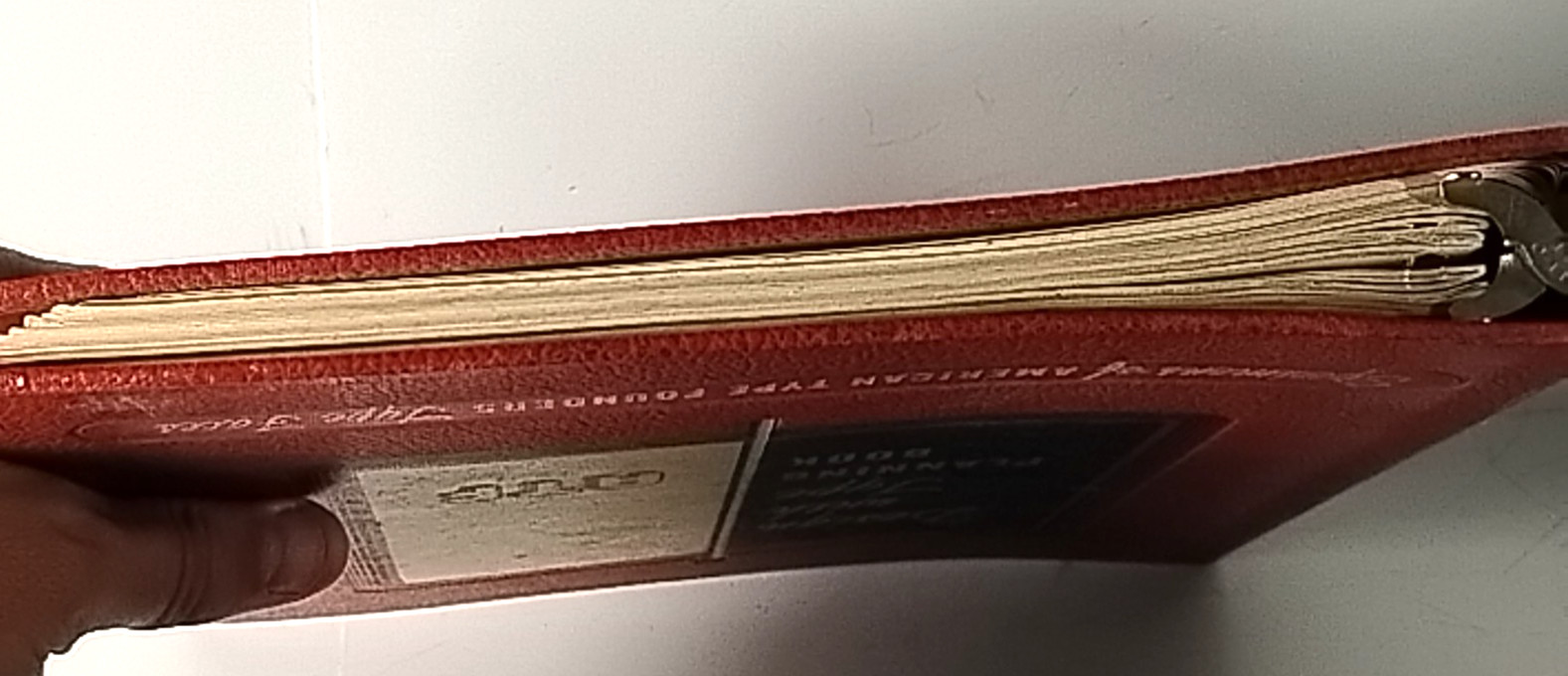 1955 American Type Founders „Design with Type“ Planning Book VINTAGE