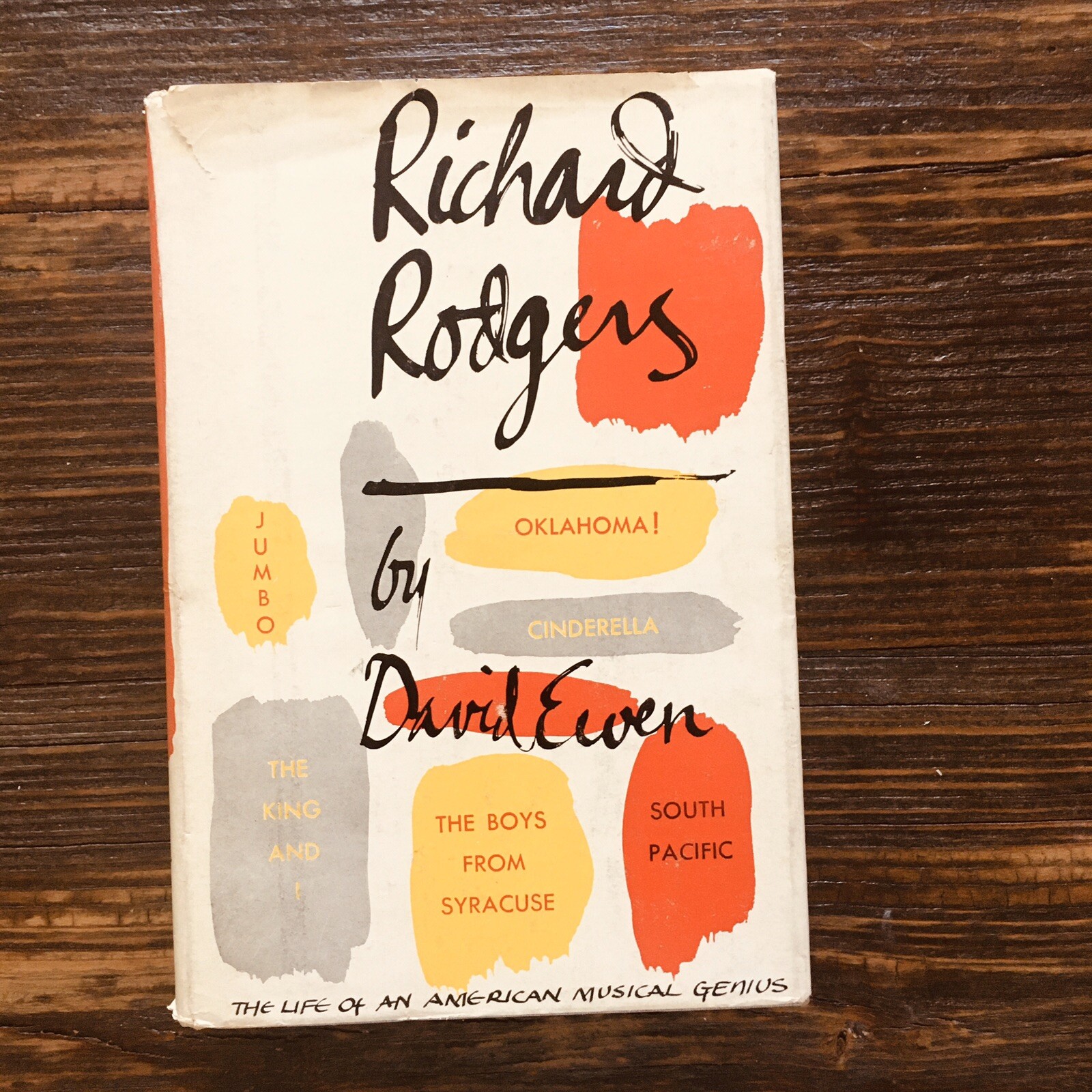 David EWEN / Richard Rodgers First Edition 1957 First Printing! Oklahoma | Jumbo