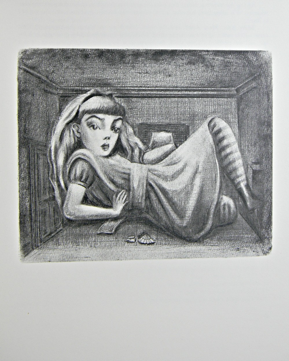 FIRST EDITION Alice in Wonderland 1974 KANEKO Art OVERSIZE Illustrated RARE