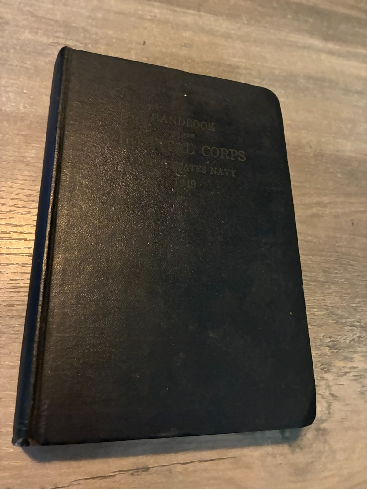Handbook of the Hospital Corps United States Navy 1949