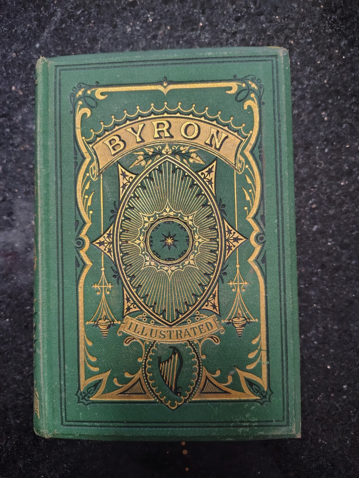 Lord Byron Poems Illustrated Hardcover George Routledge London
