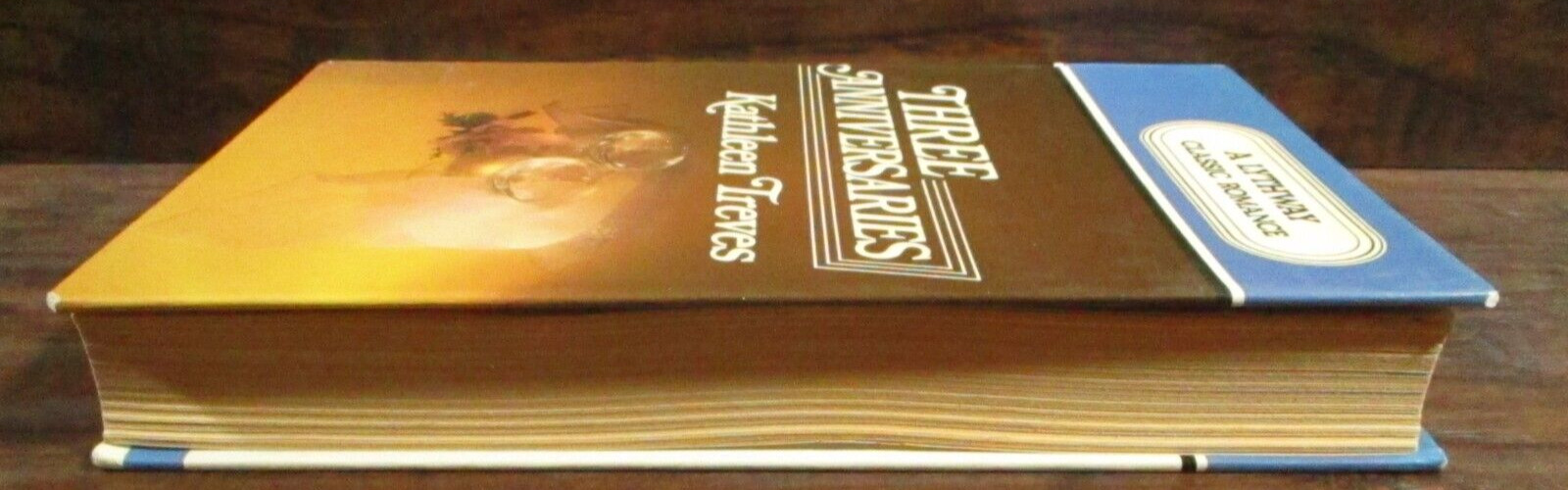 Three anniversaries by Kathleen Treves LARGE PRINT edition hardcover