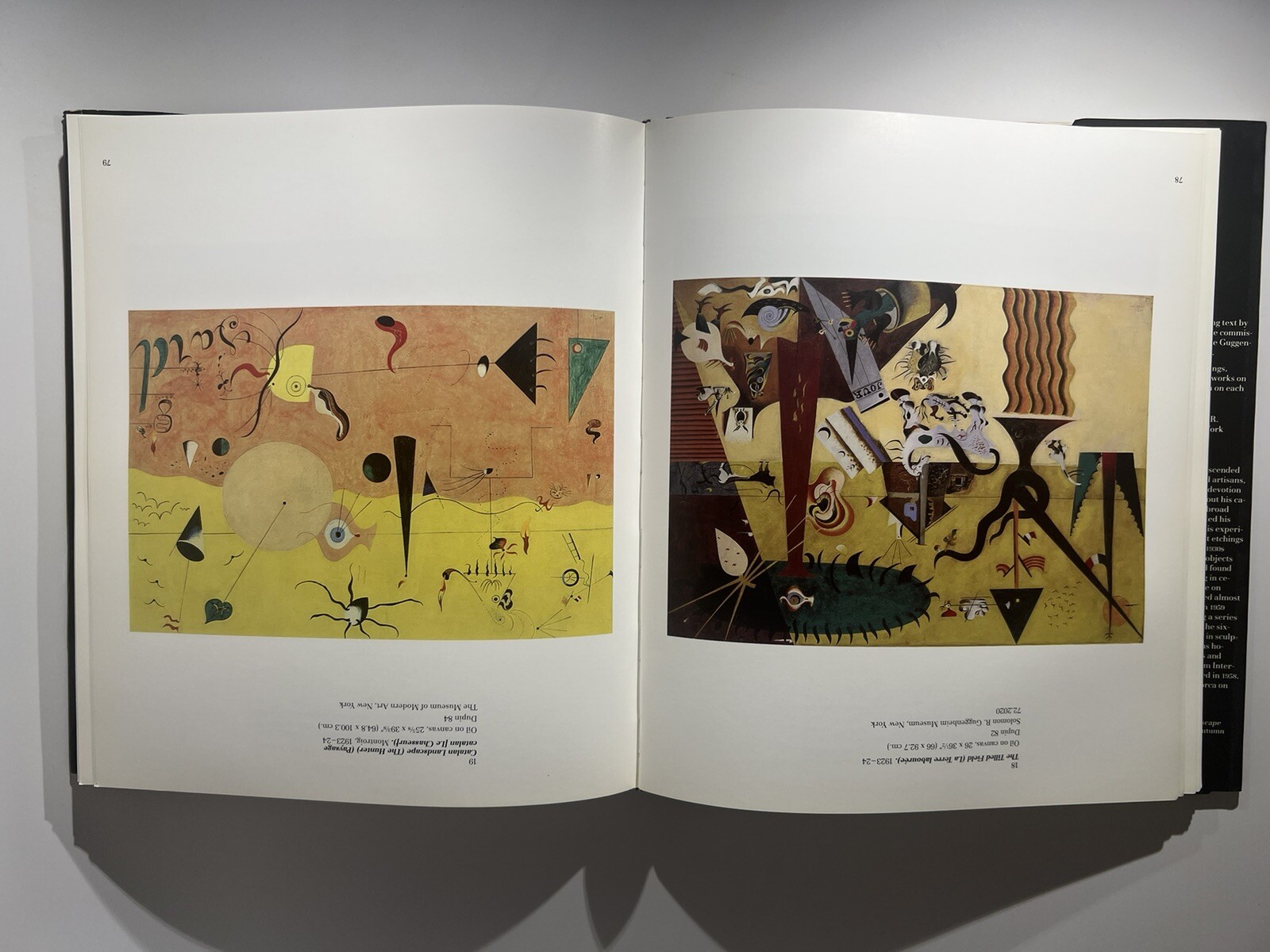 JOAN MIRO:A RETROSPECTIVE RARE 1987 1ST ED LITHOGRAPH PRINT HC EXHIBIT ART BOOK
