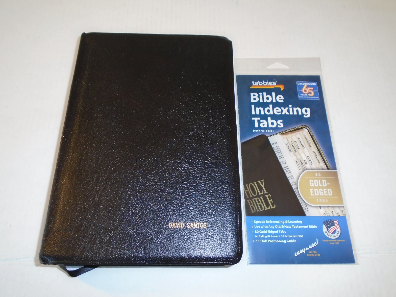 2013 – KIRKBRIDE NKJV Thompson Chain Reference Bible, Bonded Leather, Gold Edges