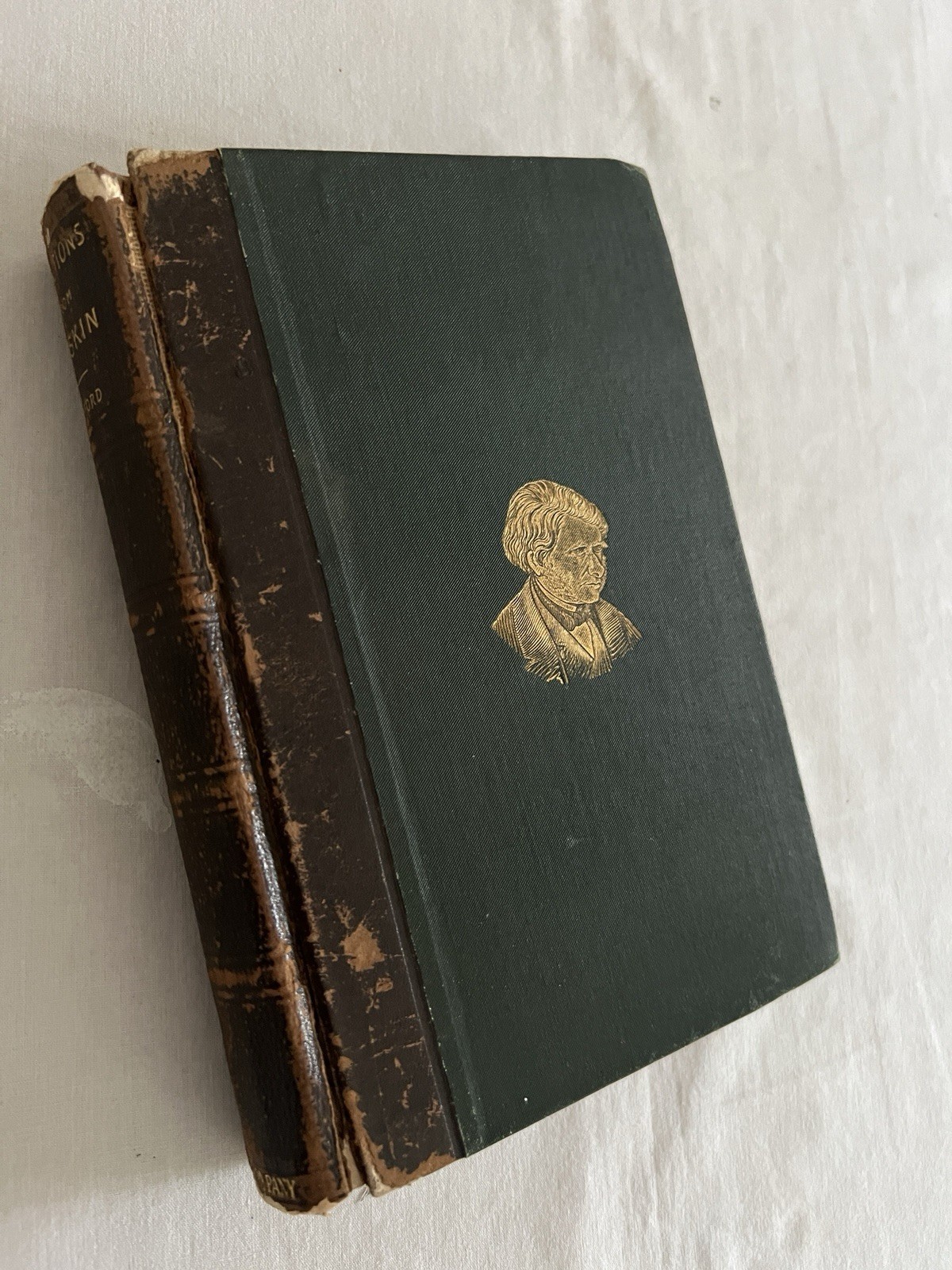 Vintage 1894 Essays And Letters By John Ruskin Hardcover
