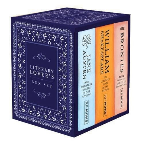 Literary Lover’s Box Set (Rp Minis) by Press, Running Hardback Book The Fast