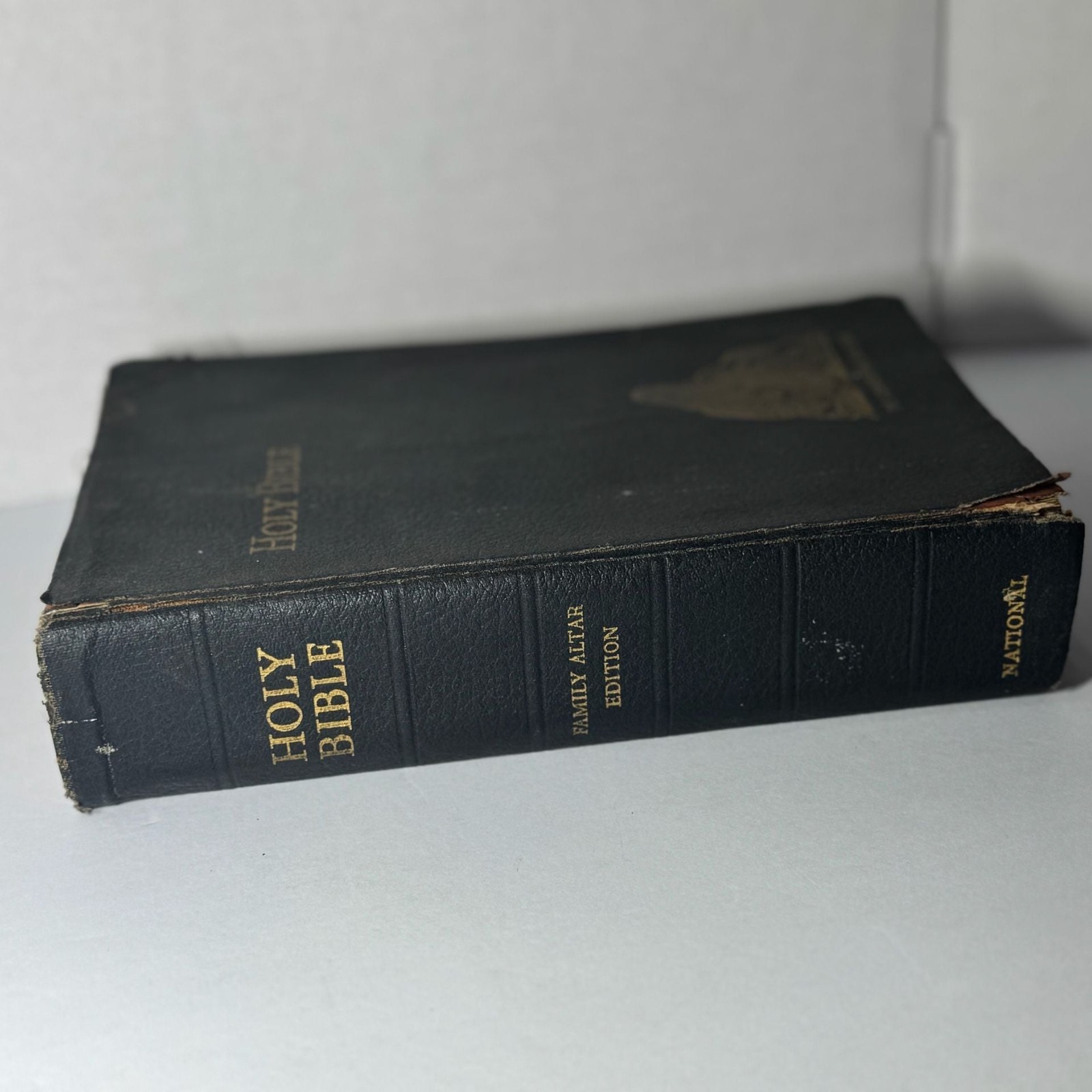 Vintage 1949 National Bible Press Family Altar Edition Holy Bible KJV