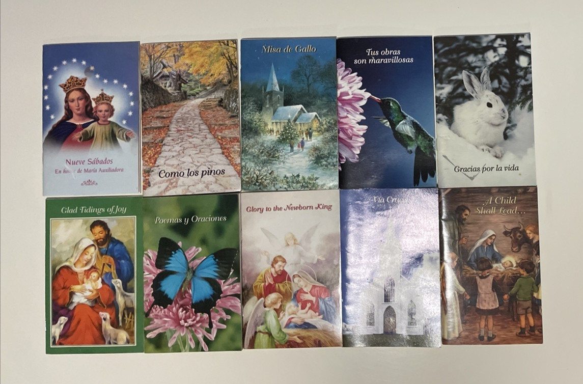 VTG 2000’s Lot 10 Salesian Missions Inspirational Booklets Religious Pamphlets
