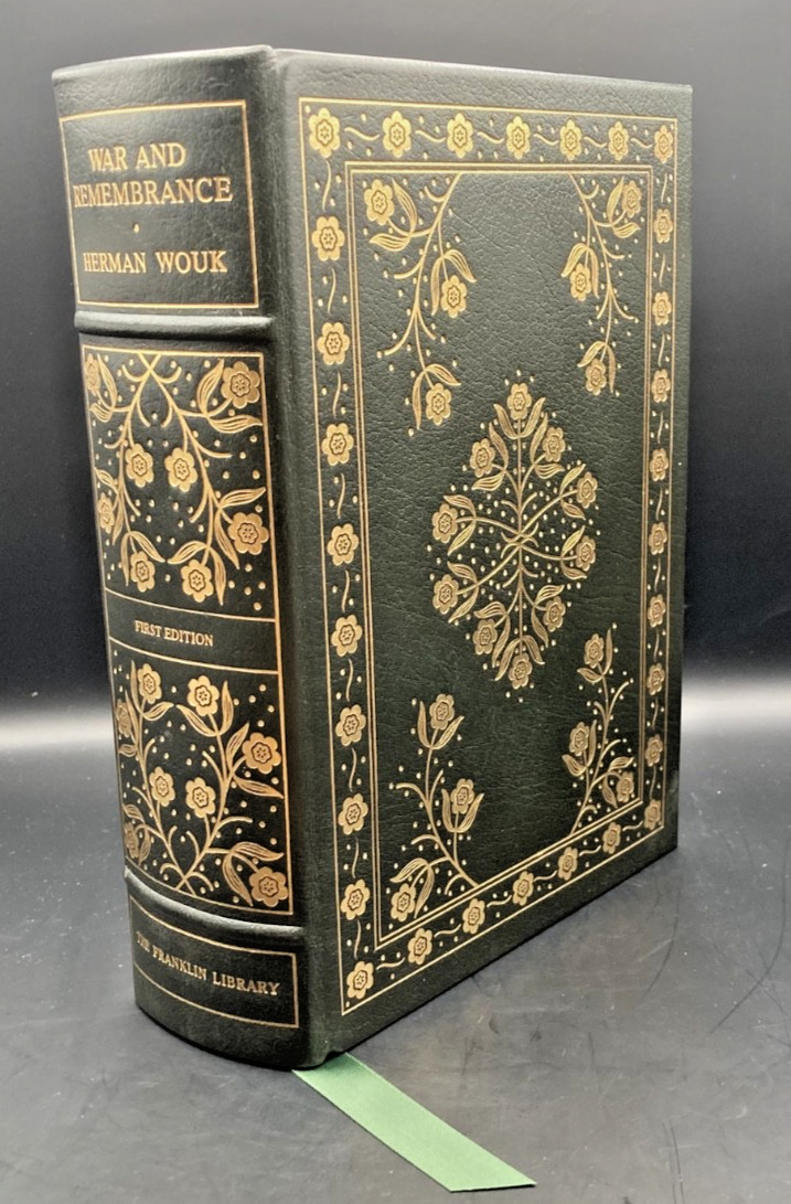 War and Remembrance, Herman Wouk, Franklin Library 1978, First Ed, with Notes