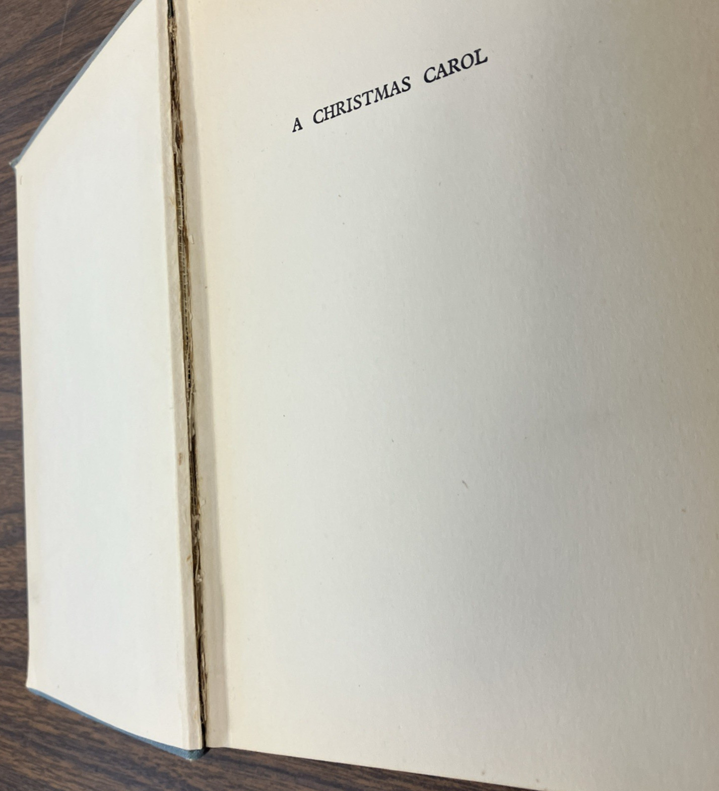 A CHRISTMAS CAROL – Charles Dickens – 1933 – Vintage