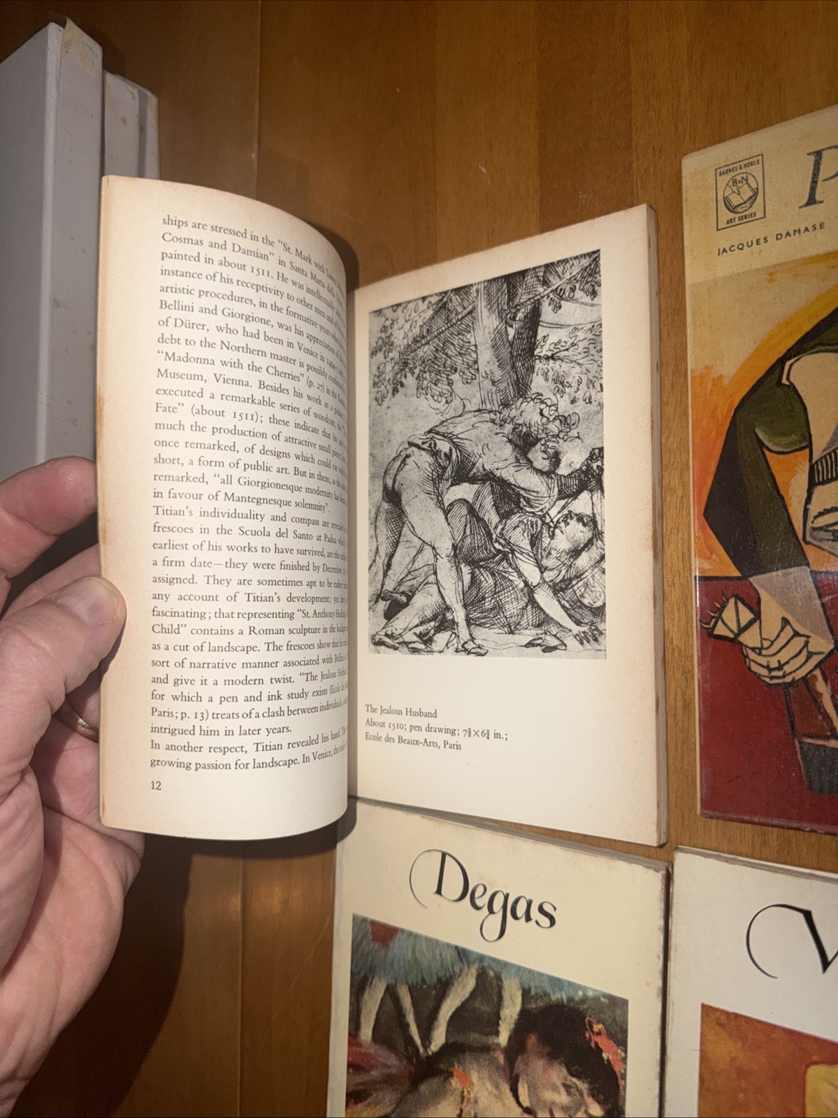 Lot of 6 Books Art Treasures of The World Prints Renoir Manet Van Gogh + Bonus!