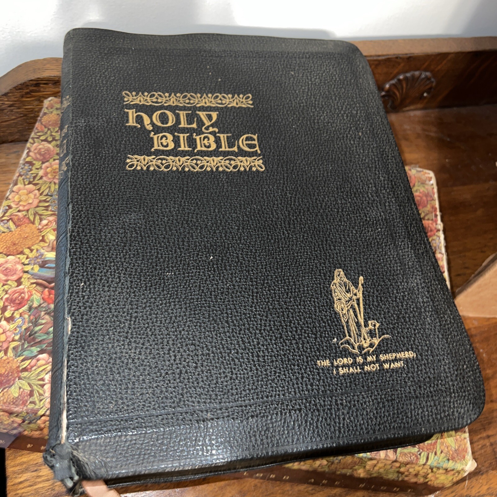 Vintage Holy Bible from the 1940’s in the ORIGINAL BOX, John C. Winston Company