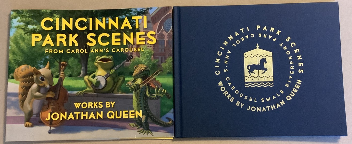VG 2000s HC DJ First Edition Cincinnati Ohio Park Scenes Jonathan Queen