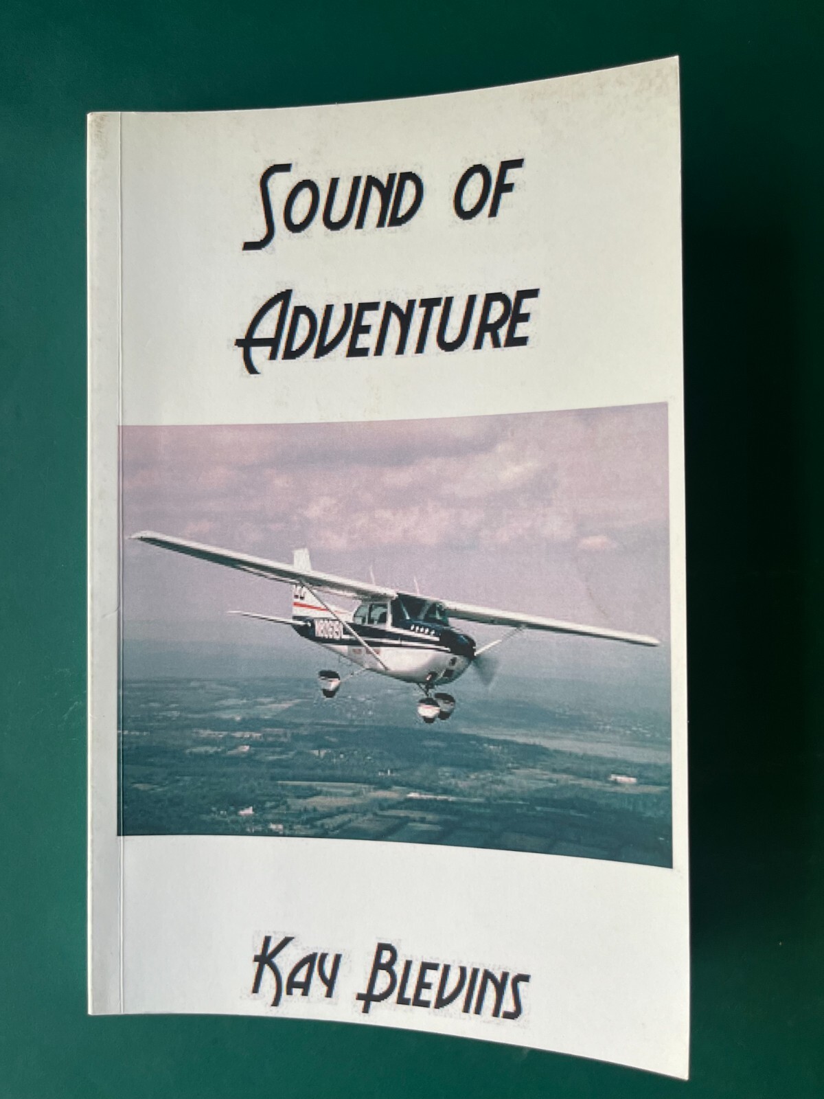 Sound of Adventure Kay BLEVINS Signed Book Powder Puff Aviation Racing