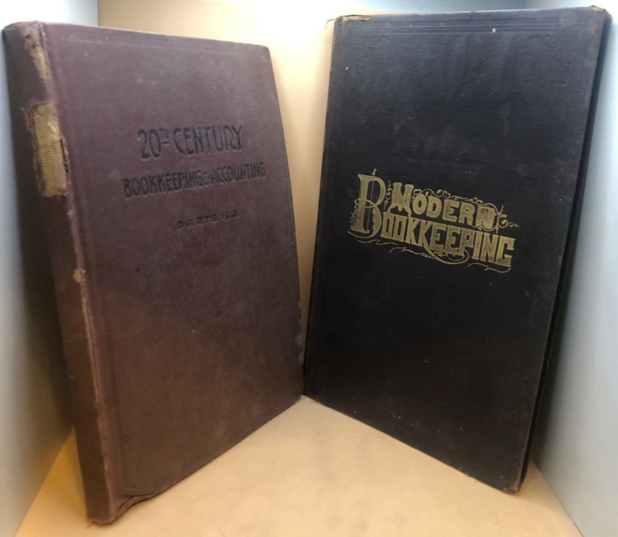 ANTIQUE Bookkeeping Lot Modern Bookkeeping 20th Century Bookkeeping & Accounting