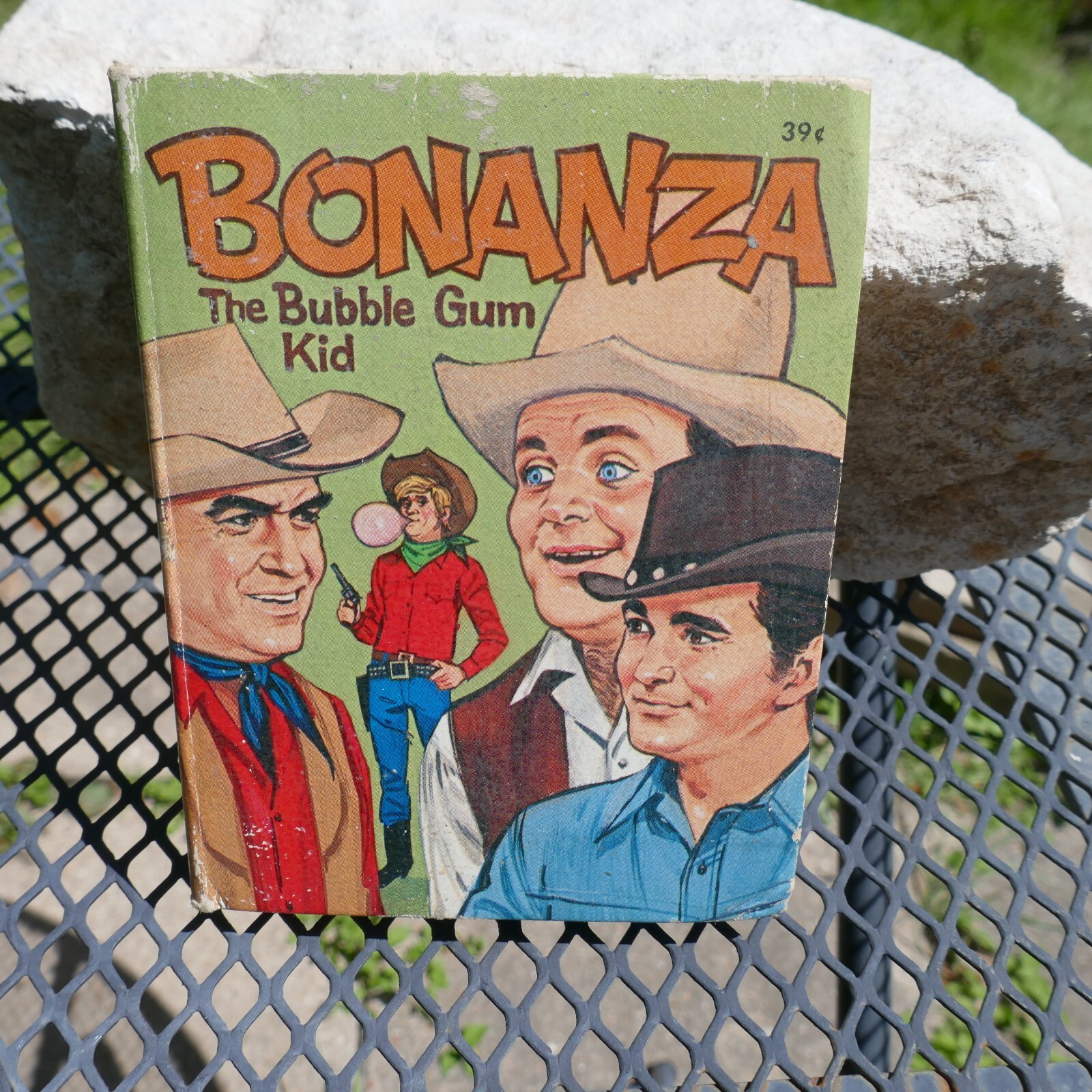 BONANZA THE BUBBLE GUM KID 1967 WHITMAN BIG LITTLE BOOK George S. Elrick