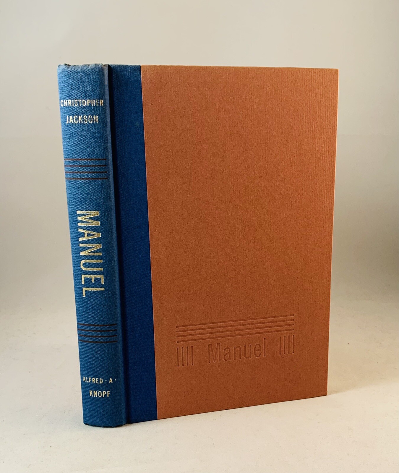 Manuel-Christopher Jackson-TRUE First/1st Edition!-Jacket Design By Carl Hertzog