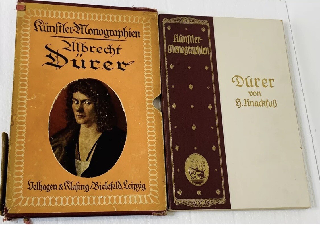 VTG Early 1900s Art History Artist Monographs – Albrecht Dürer – Volume 5
