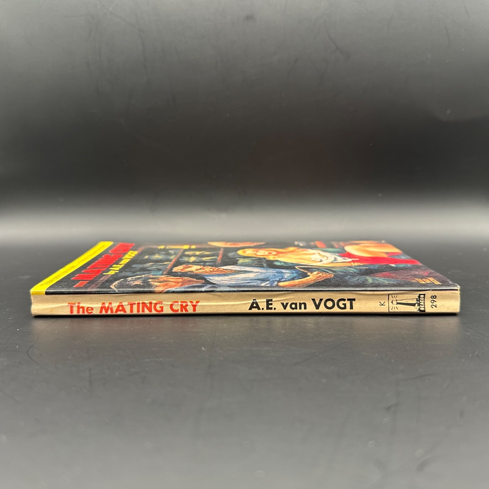 THE MATING CRY by A.E. van Vogt 1960 Beacon 298 Galaxy BONDAGE Cover