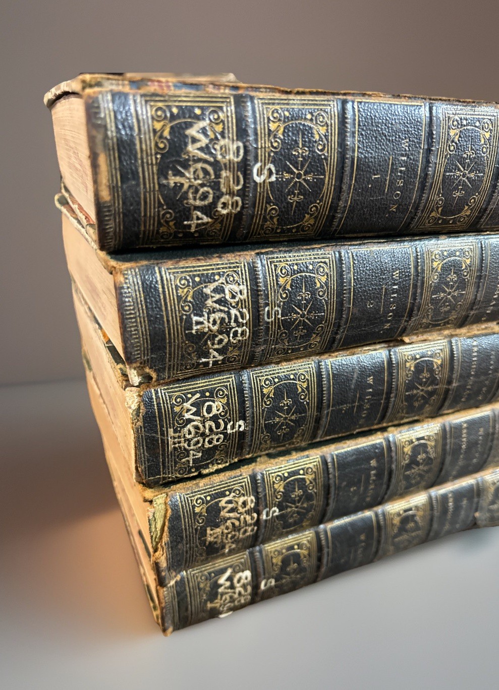 John Wilson / NOCTES AMBROSIANÆ w/ Memoirs and Notes by R. Shelton Mackenzie