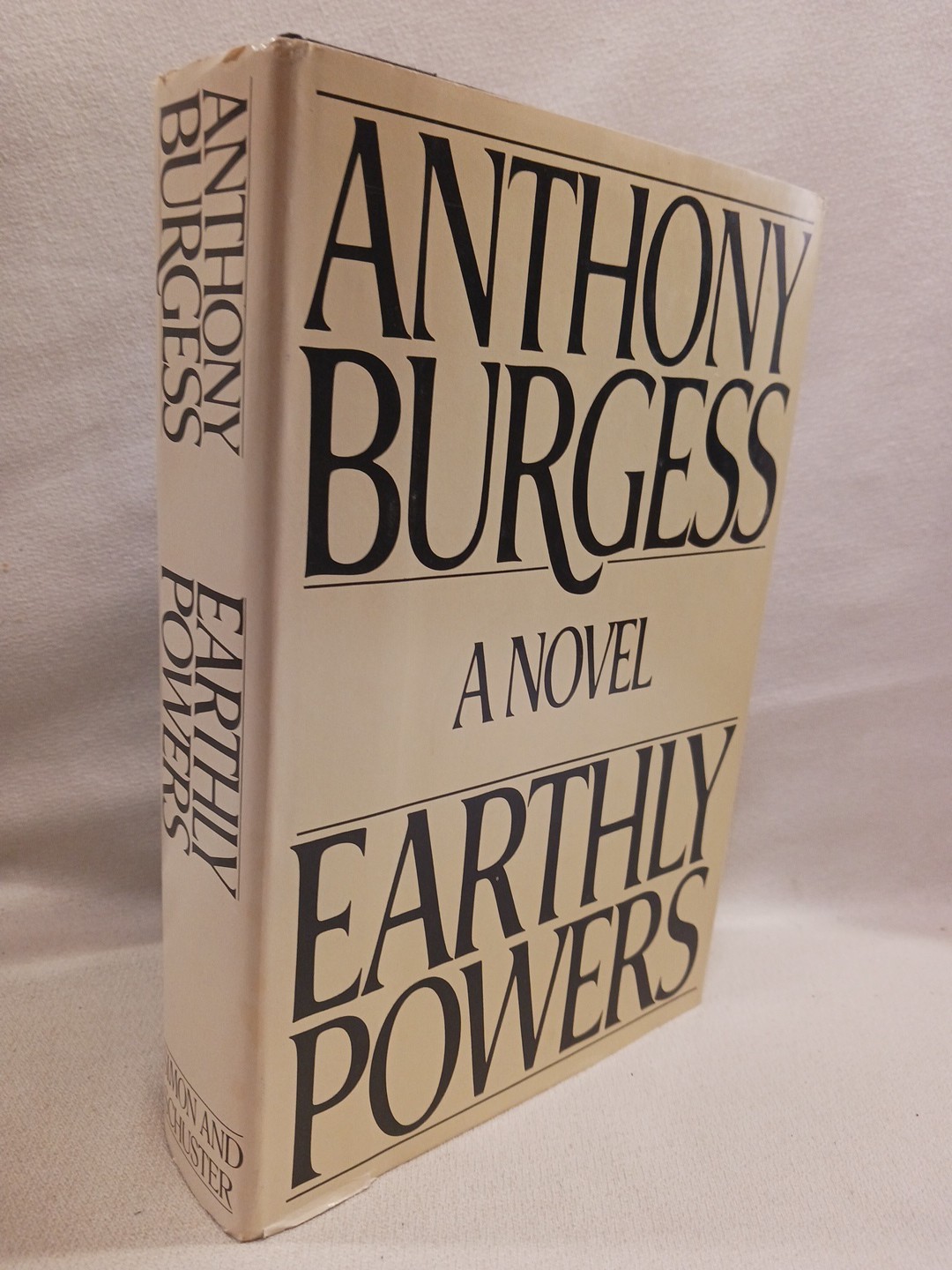 Earthly Powers Anthony Burgess 1980 Hardcover DJ A Clockwork Orange Literature