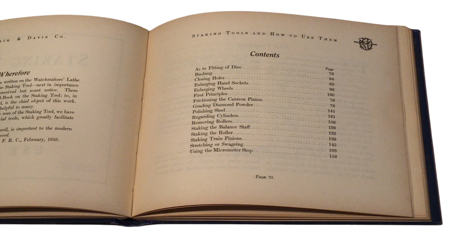 Kendrick & Davis K&D Staking Tools & How To Use Them Plus Catalog 1910 Original