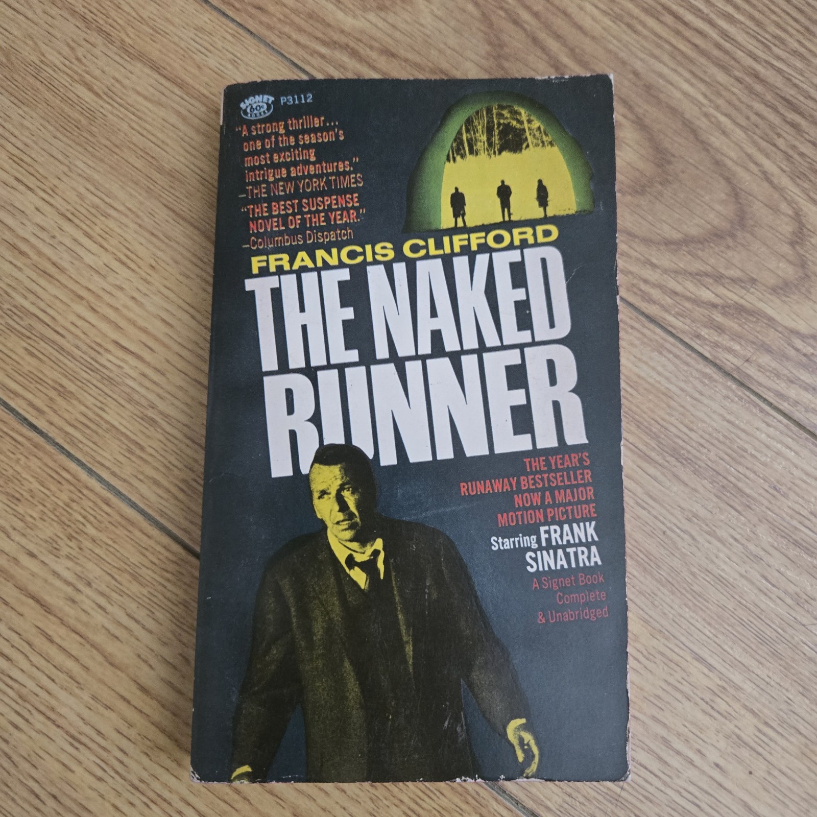 The Naked Runner (PB Signet 1967) Francis Clifford Thriller Spy Novel SINATRA