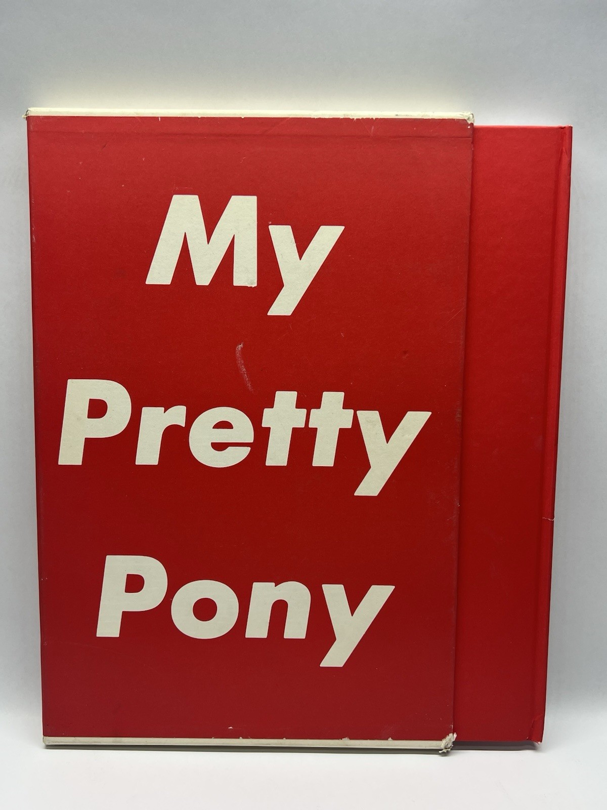 My Pretty Pony Stephen King 1989 1st Trade Edition Barbara Kruger /Slipcase