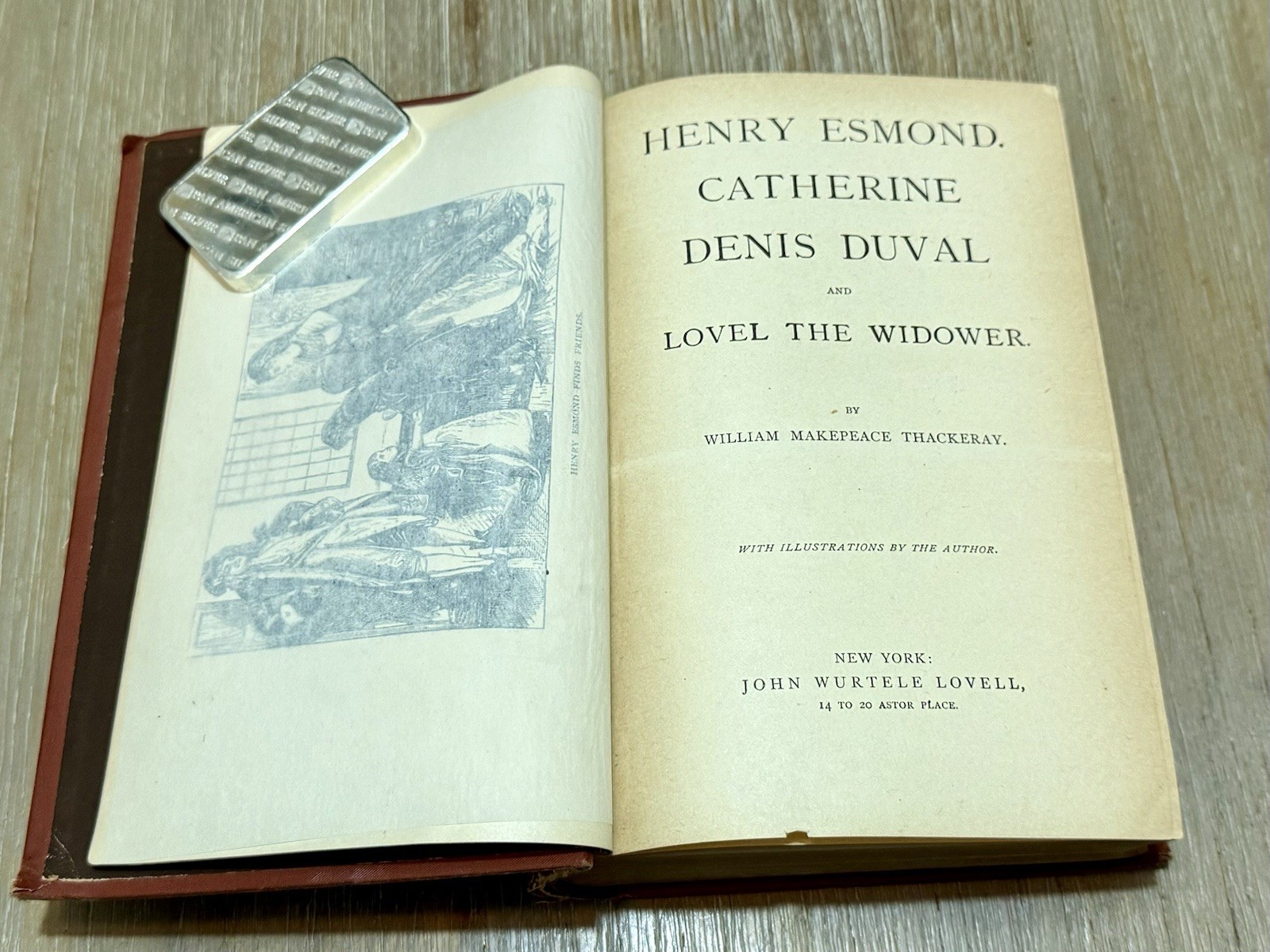 Thackeray’s Works by William Makepeace Thackeray 1880 / 8 Volumes / Antique