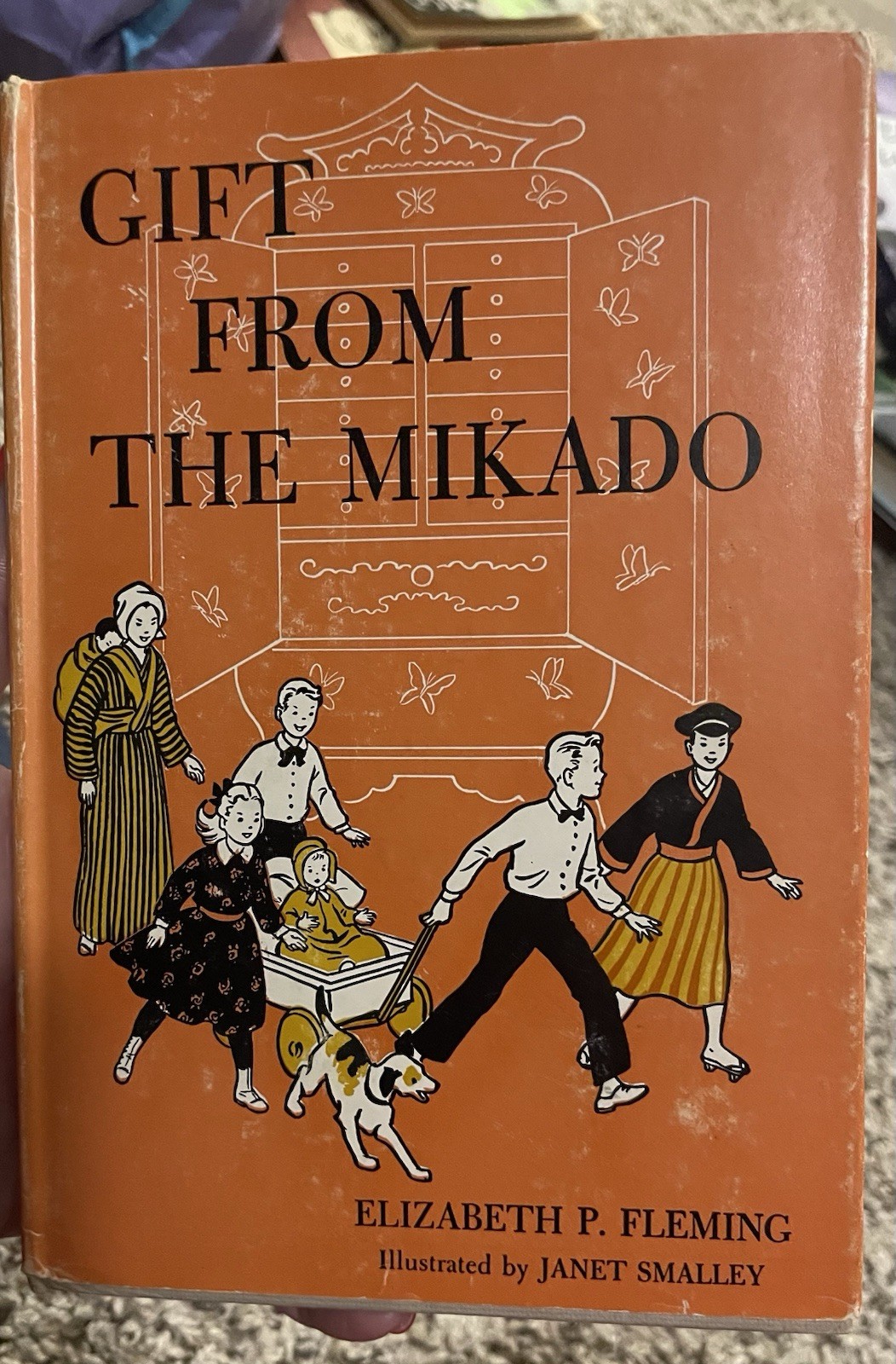 Gift From The Mikado, 1958, Children’s Book Club Edition, Hardback W/dustjacket