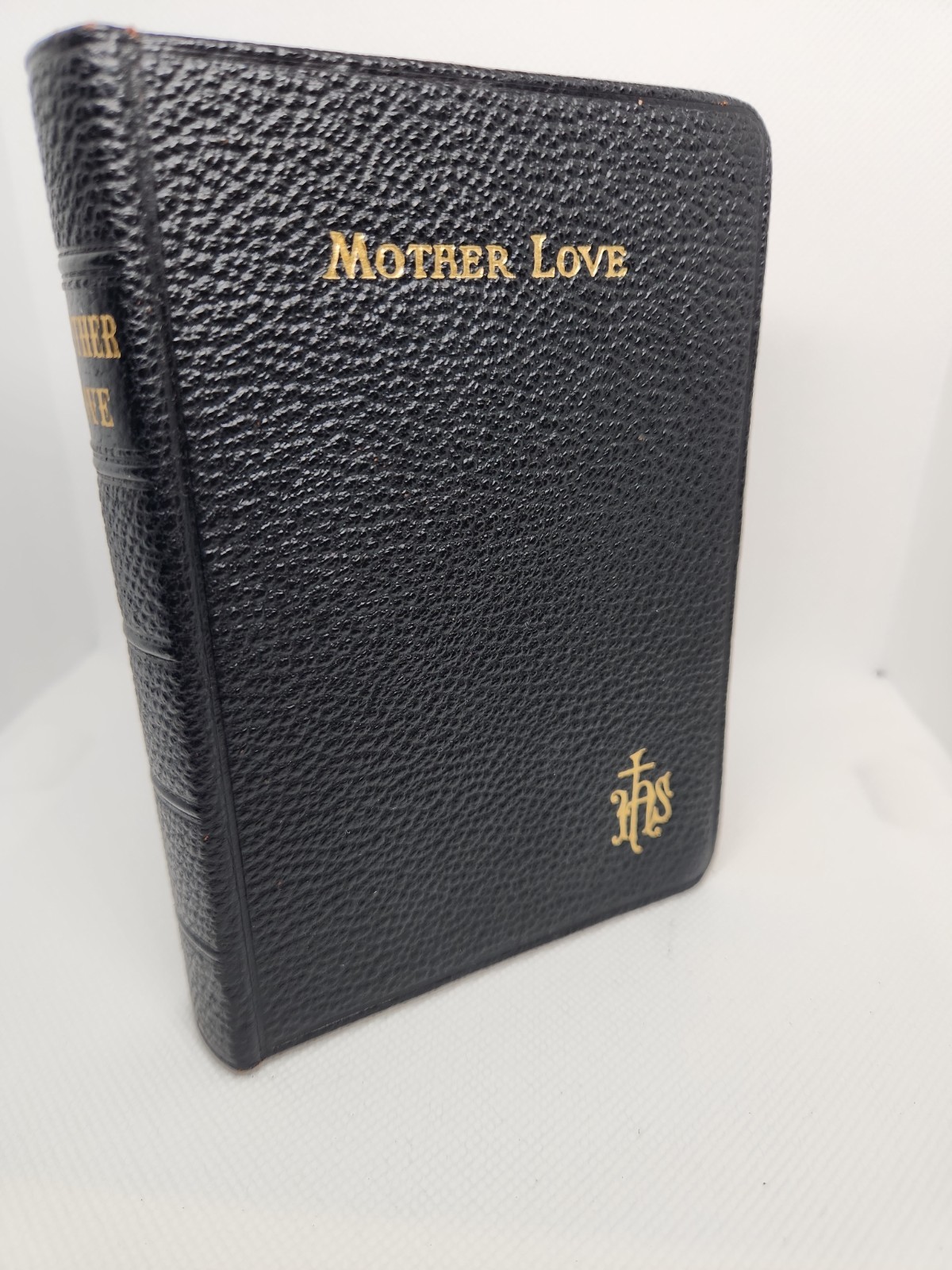 Vtg Mint 1951 Mother Love Catholic Prayer Book Leather Gold Pages Pristine