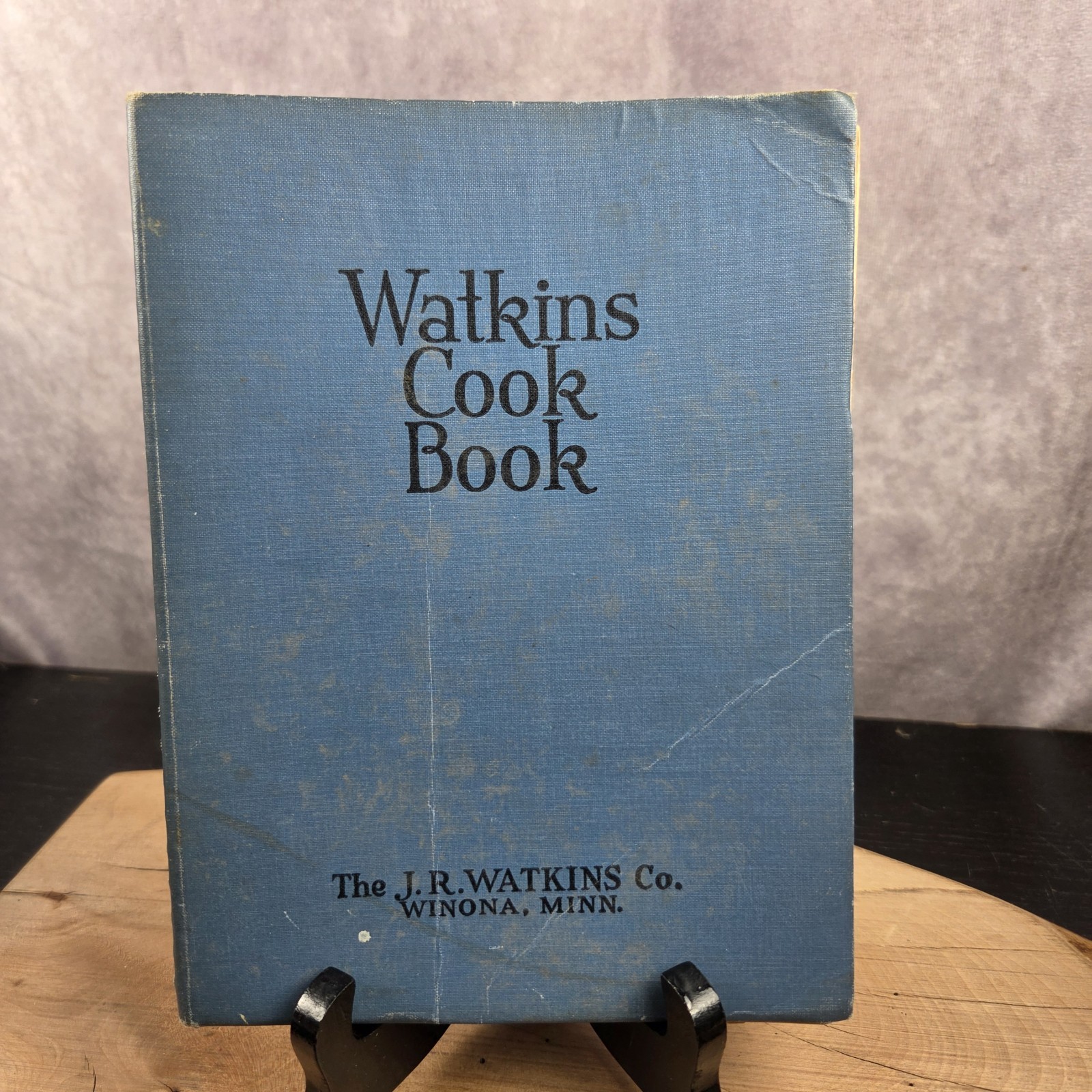 J.R. Watkins Co. 1938 Vintage Cook Book Depression Era, Winona Minnesota Recipes