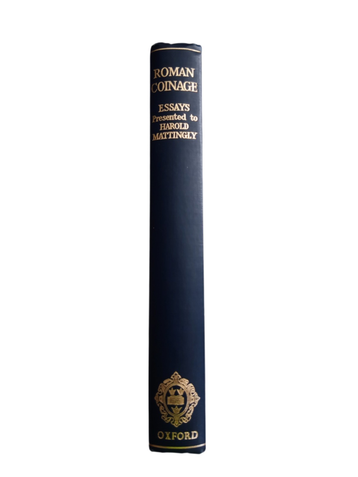 Essays In Roman Coins by Harold Mattingly Oxford HC Numismatics Book 1956
