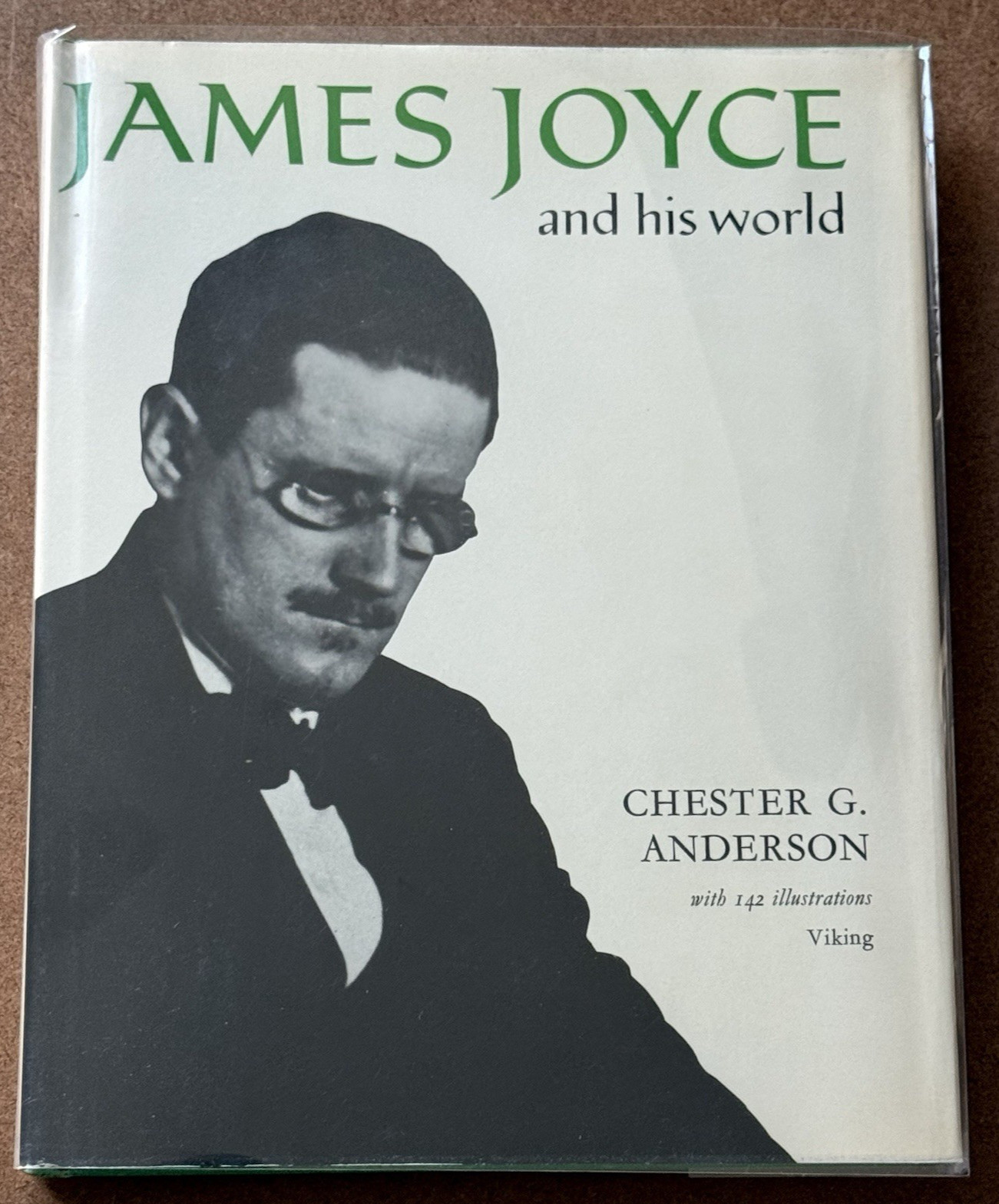 James Joyce and His World Chester Anderson 1968 1st Ed Hardcover Dust Jacket