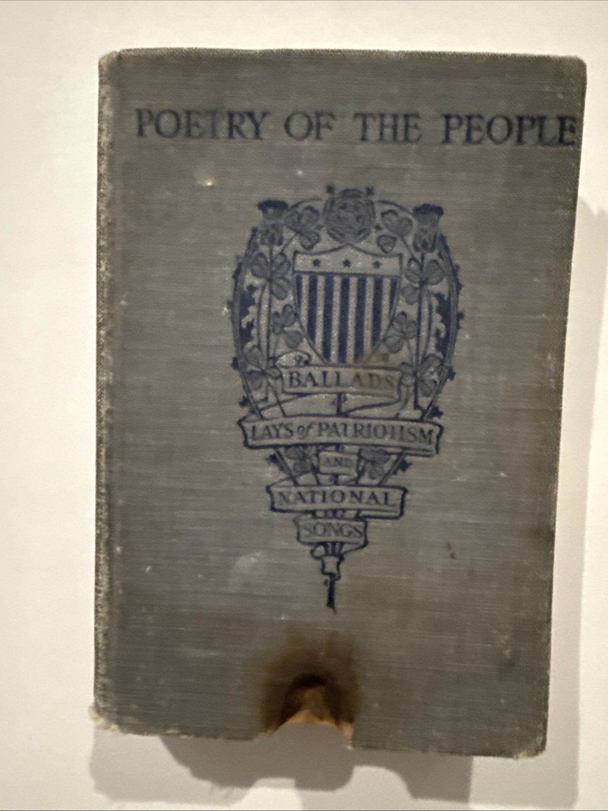 Poetry of the People – C. M. Gayley & M. C. Flaherty – 1920 – With Cigar Damage