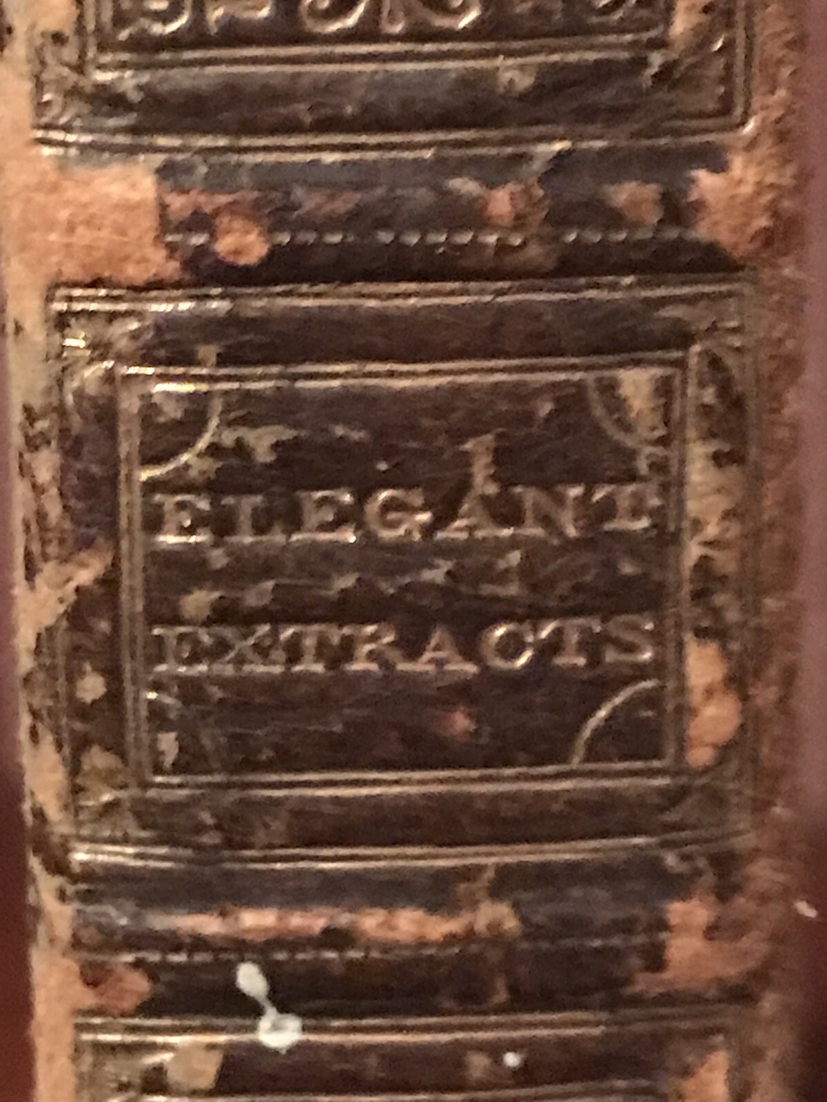 Antique 19C Elegant Extracts English Book „Misc“ Subjects FUN Reading! AAFA