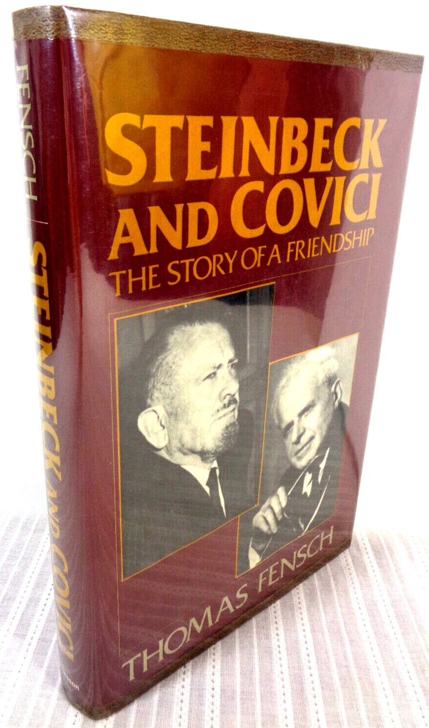 Steinbeck and Covici The Story of a Friendship Thomas Fensch 1st Edition HC/DJ