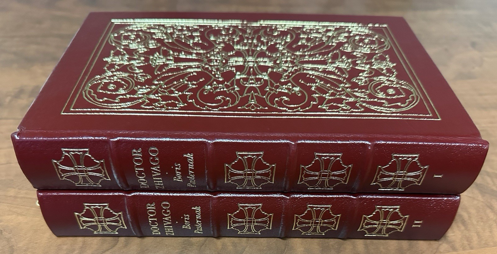 Easton Press Doctor Zhivago – Boris Pasternak 2 Vol Set Leather Cold War Classic