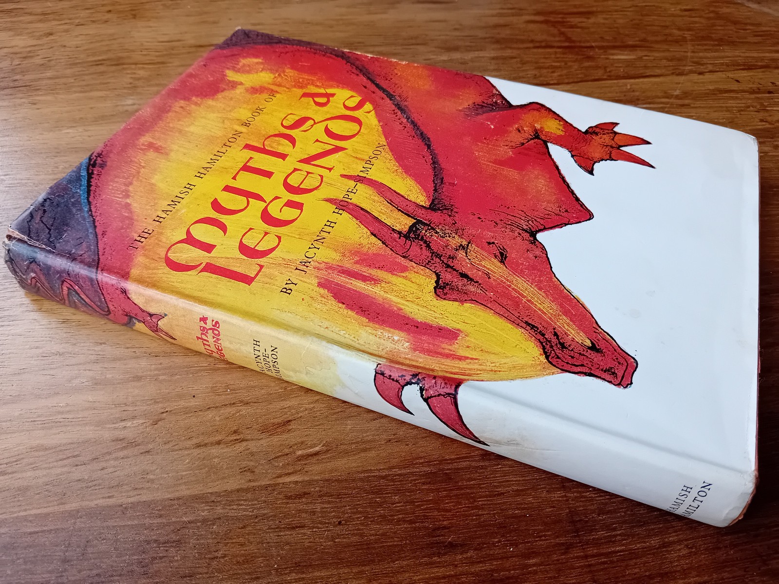Hamish Hamilton Book of Myths & Legends – Jacynth Hope-Simpson 2nd impres. 1965