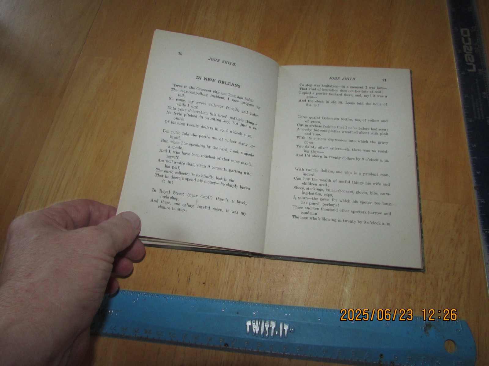 John Smith, U.S.A. by Eugene Field – 1905 M. A. Donahue Hardcover