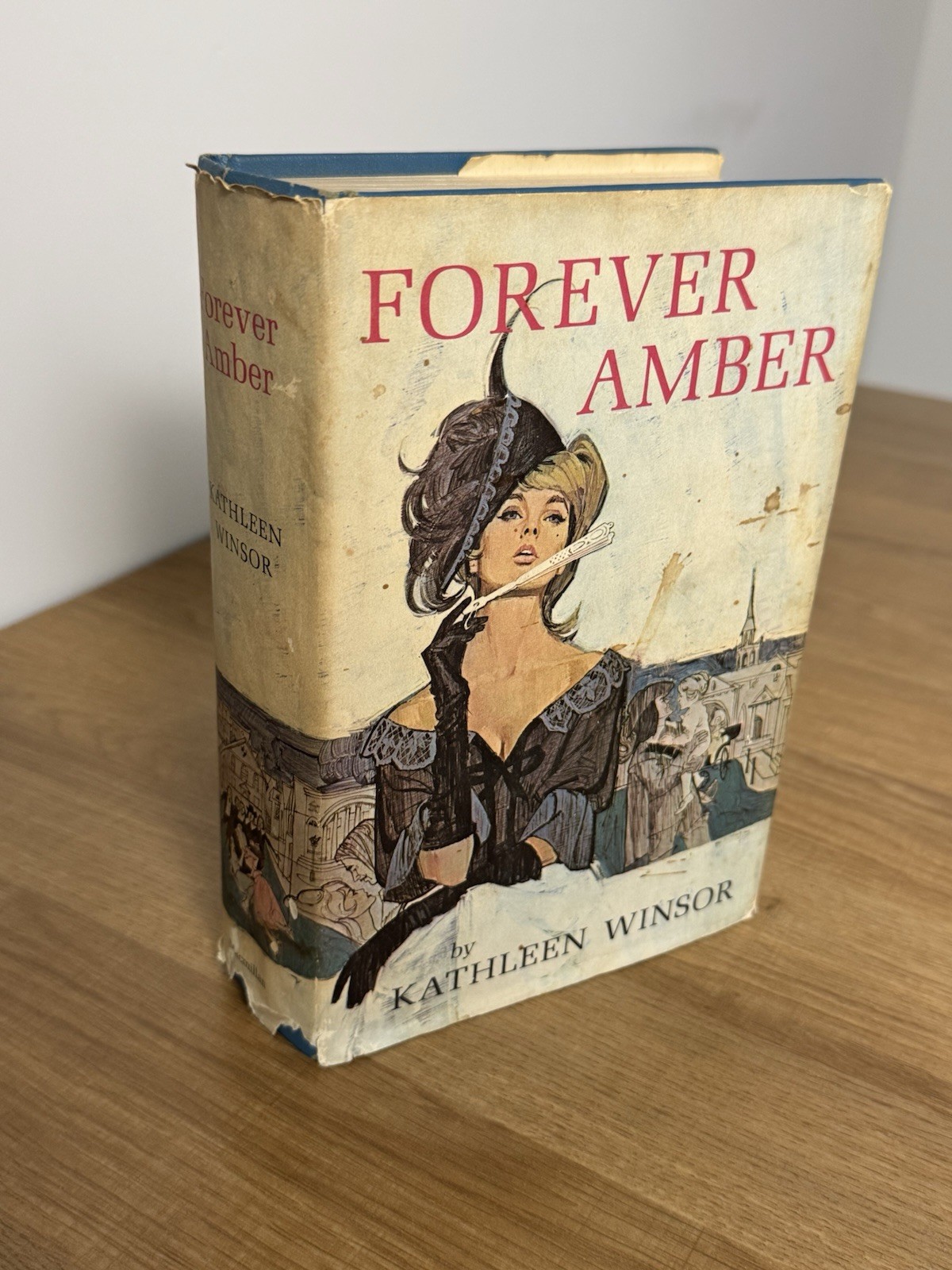 Kathleen Winsor – Forever Amber – 1944 Hardcover Macmillan Book Club – Vintage