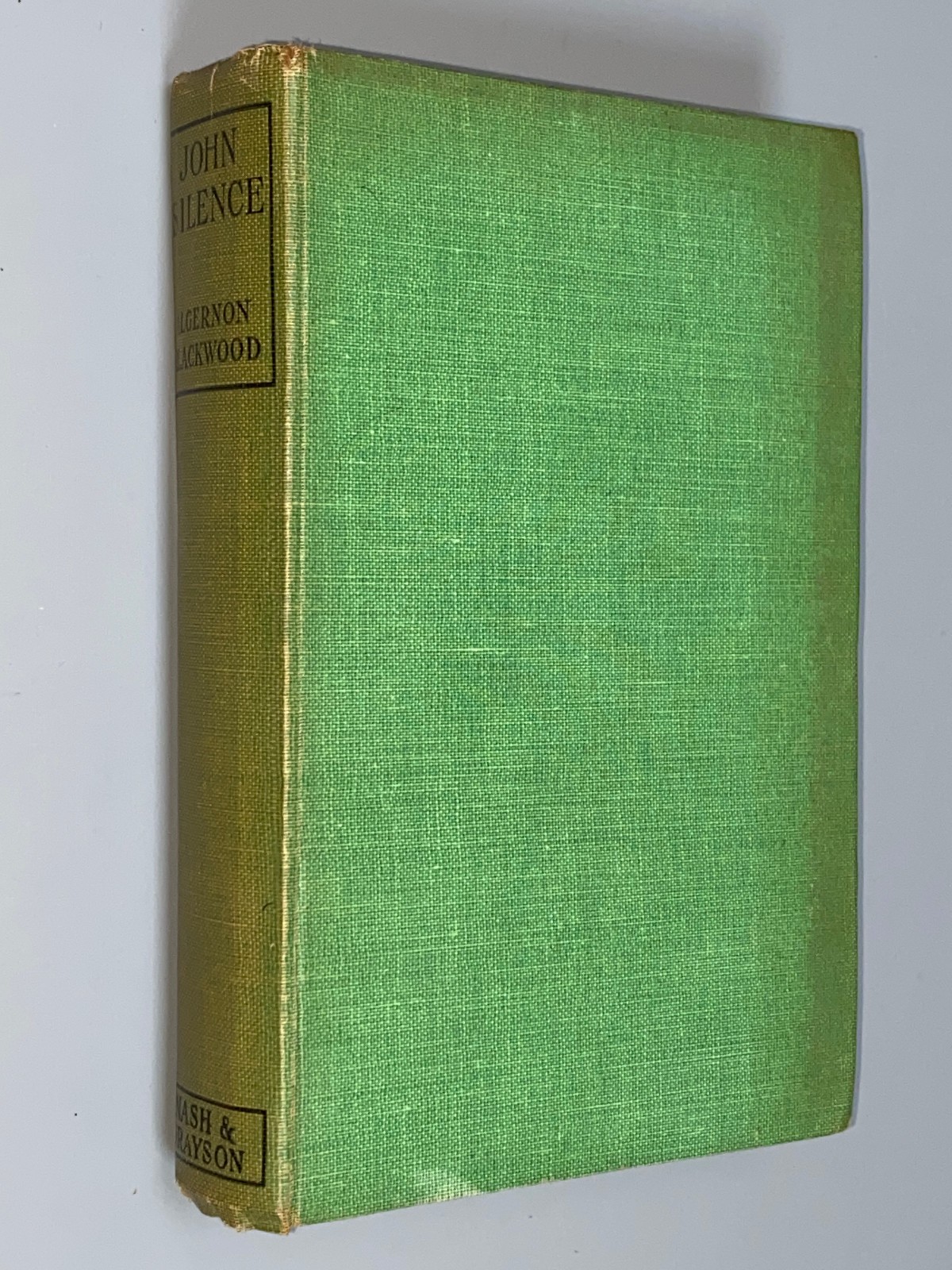 JOHN SILENCE Physician Extraordinary Algernon Blackwood [1929] Psychic Detective